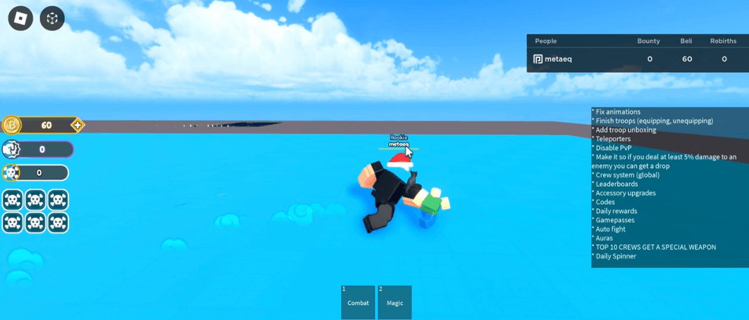 Blox Fruits / YBA Style Movement System